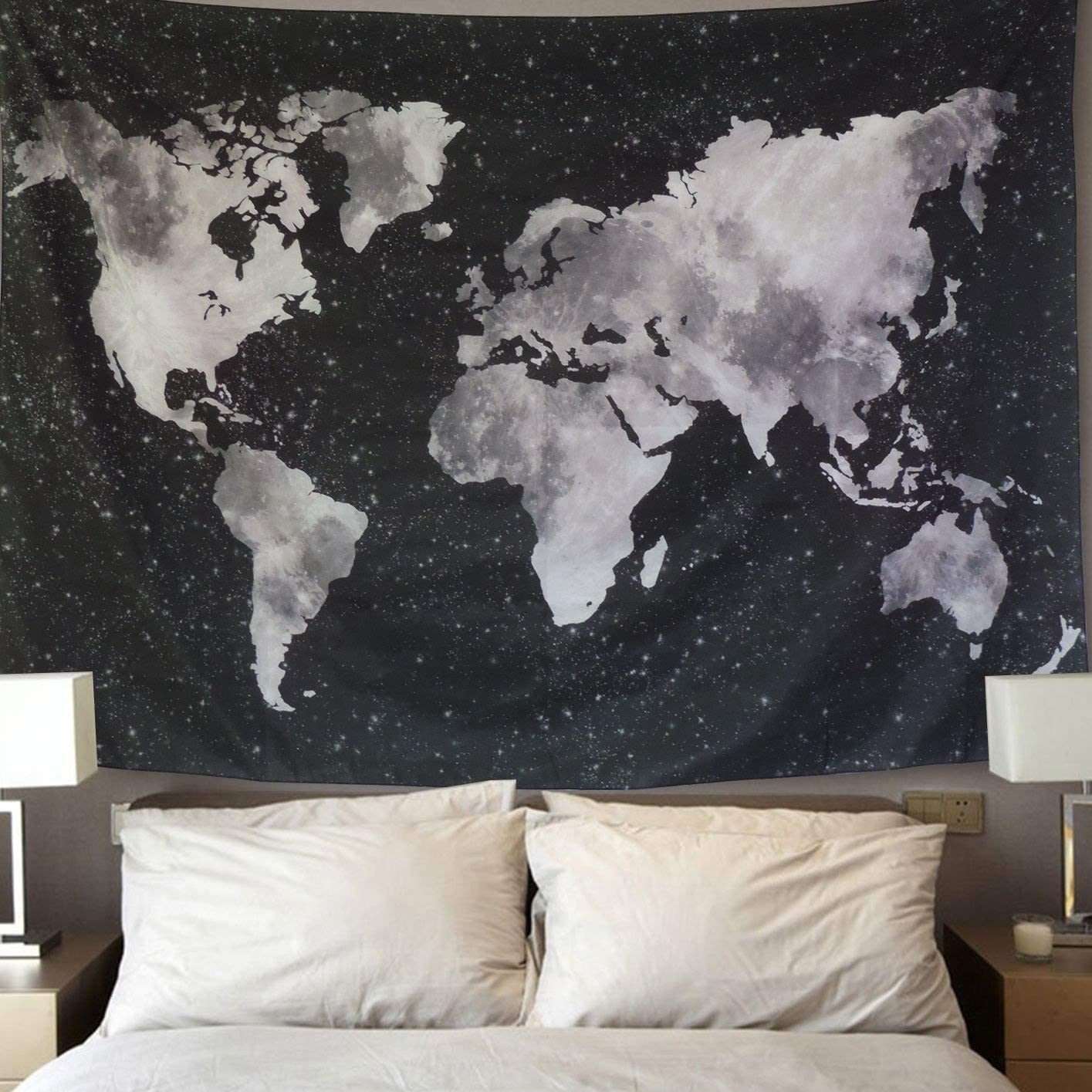 comprar tapiz mapa del mundo